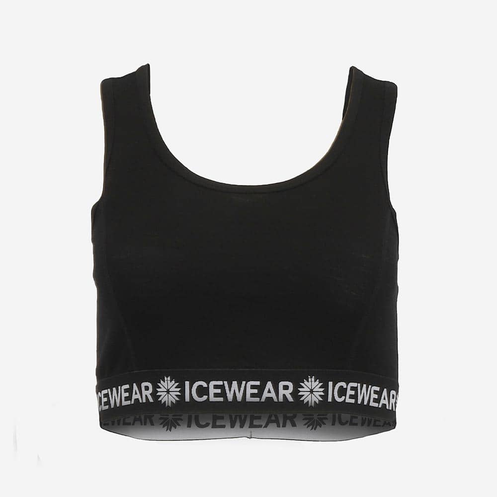 SVARTANES女士美利诺羊毛短背心